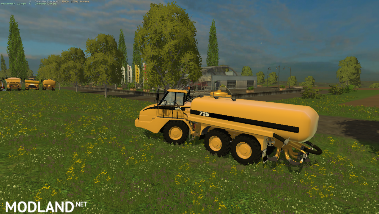 Cat 725A Liquid Manure Spreader