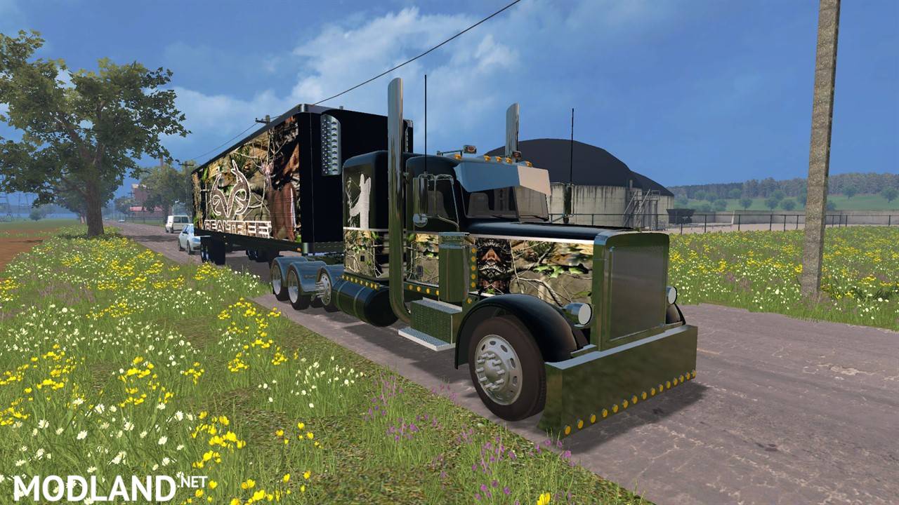 PeterBilt 388 Custom With Trailer Edited