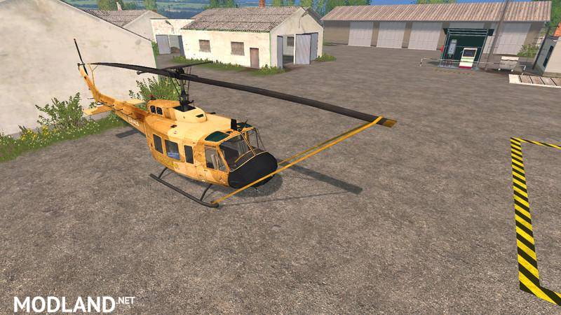 BELL UH1D AGRICULTURAL