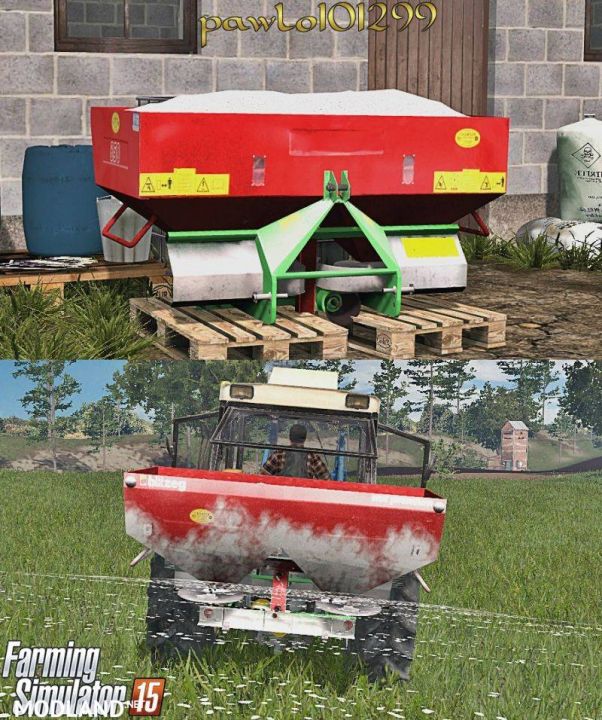 FERTILISER SPREADER UNIA MX 850 PREMIUM