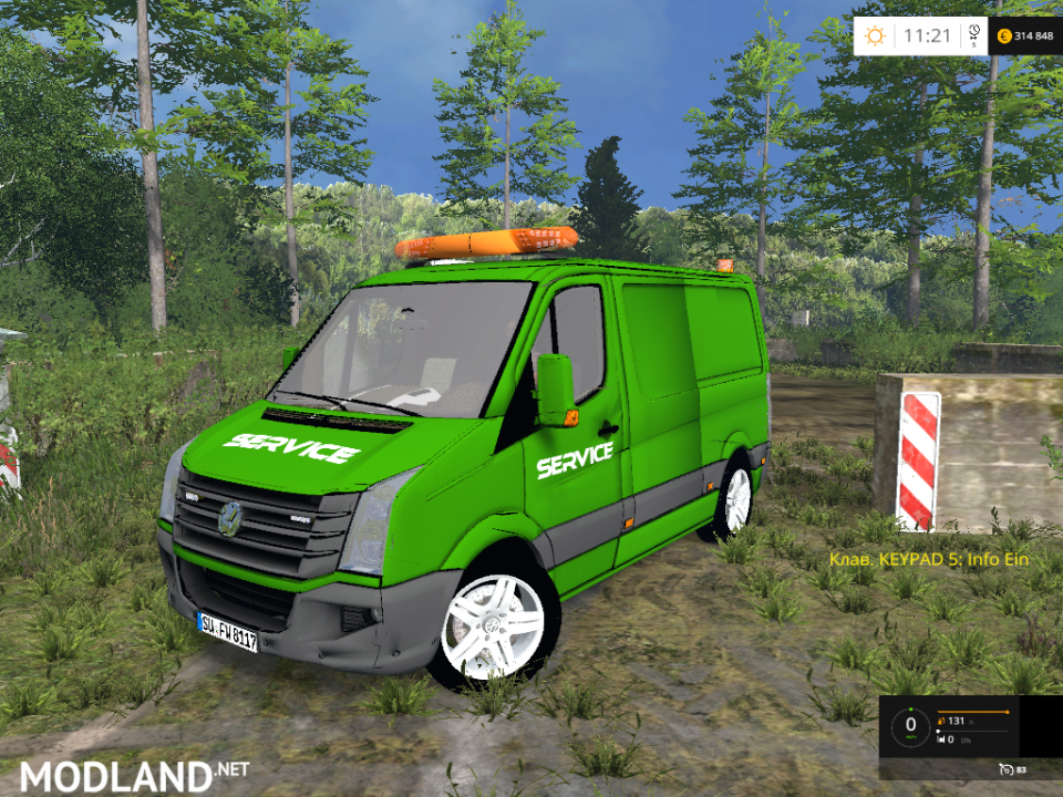 VW Crafter Service Car