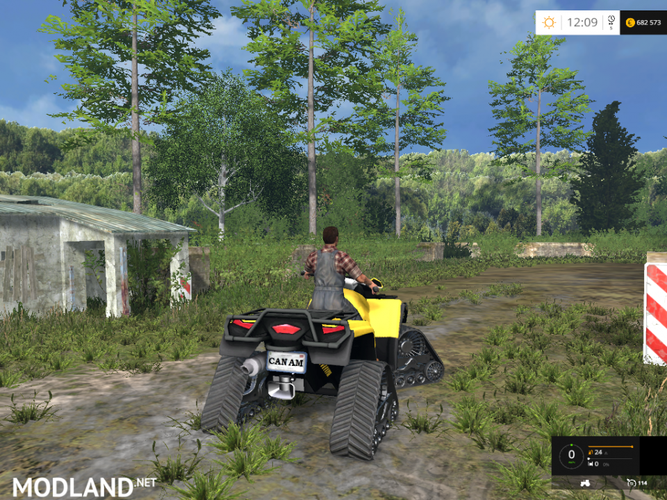 CanAM 1000X apache track