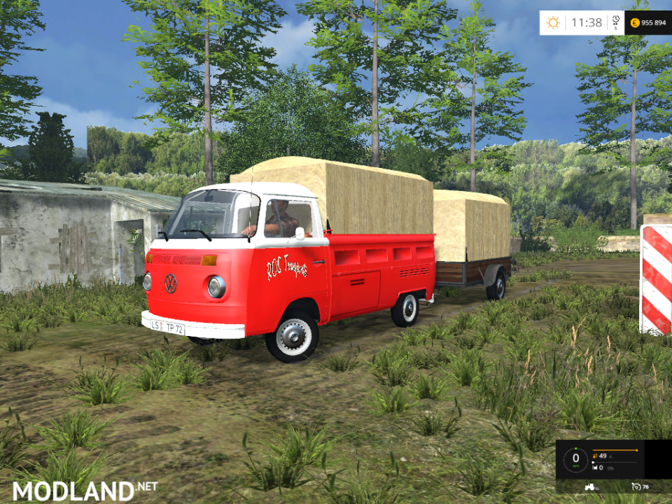ROS VW Bus and Trailer
