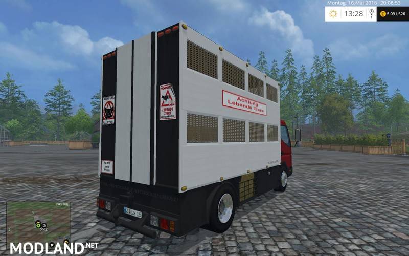 Mitsubishi Fuso livestock v 1.0wsb 