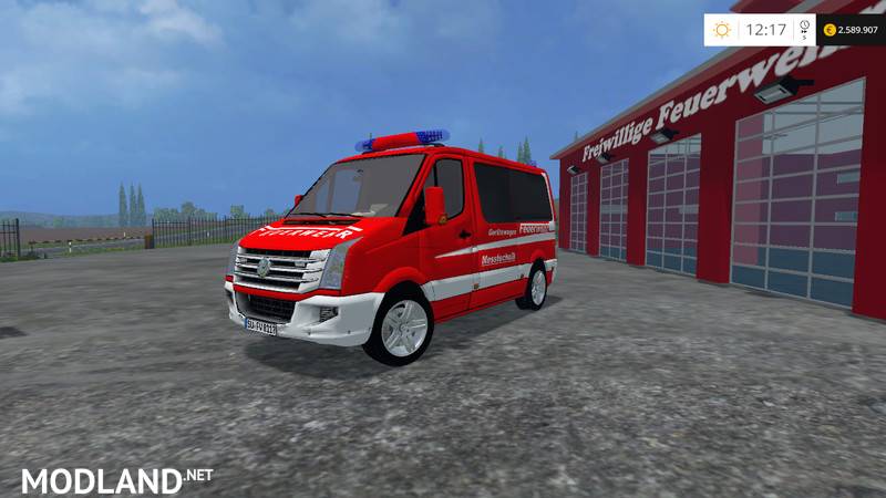 Trolley Messtechnick on VW Crafter ELW