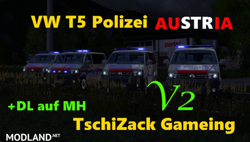 VW T5 police Austria
