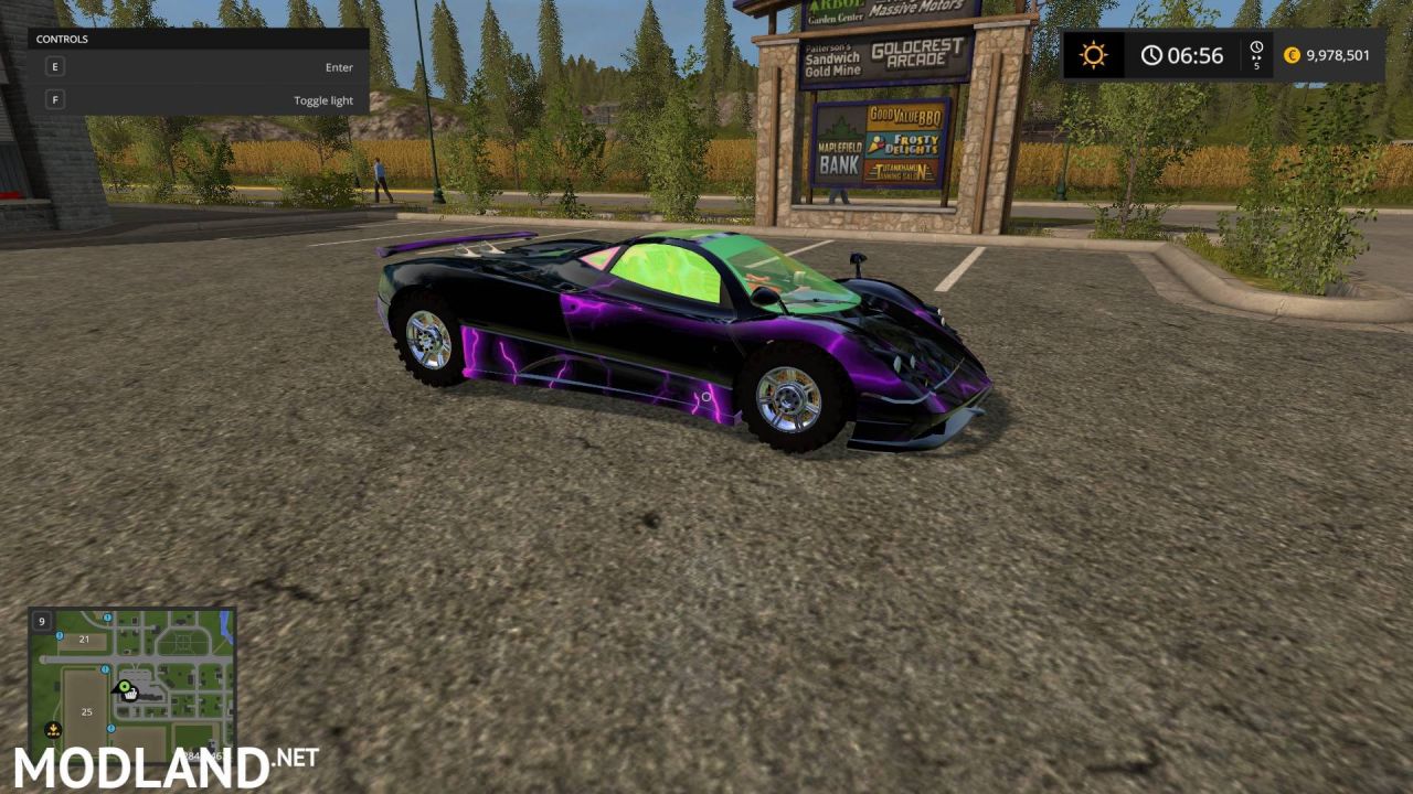 Pagani Zonda PurpleSkin