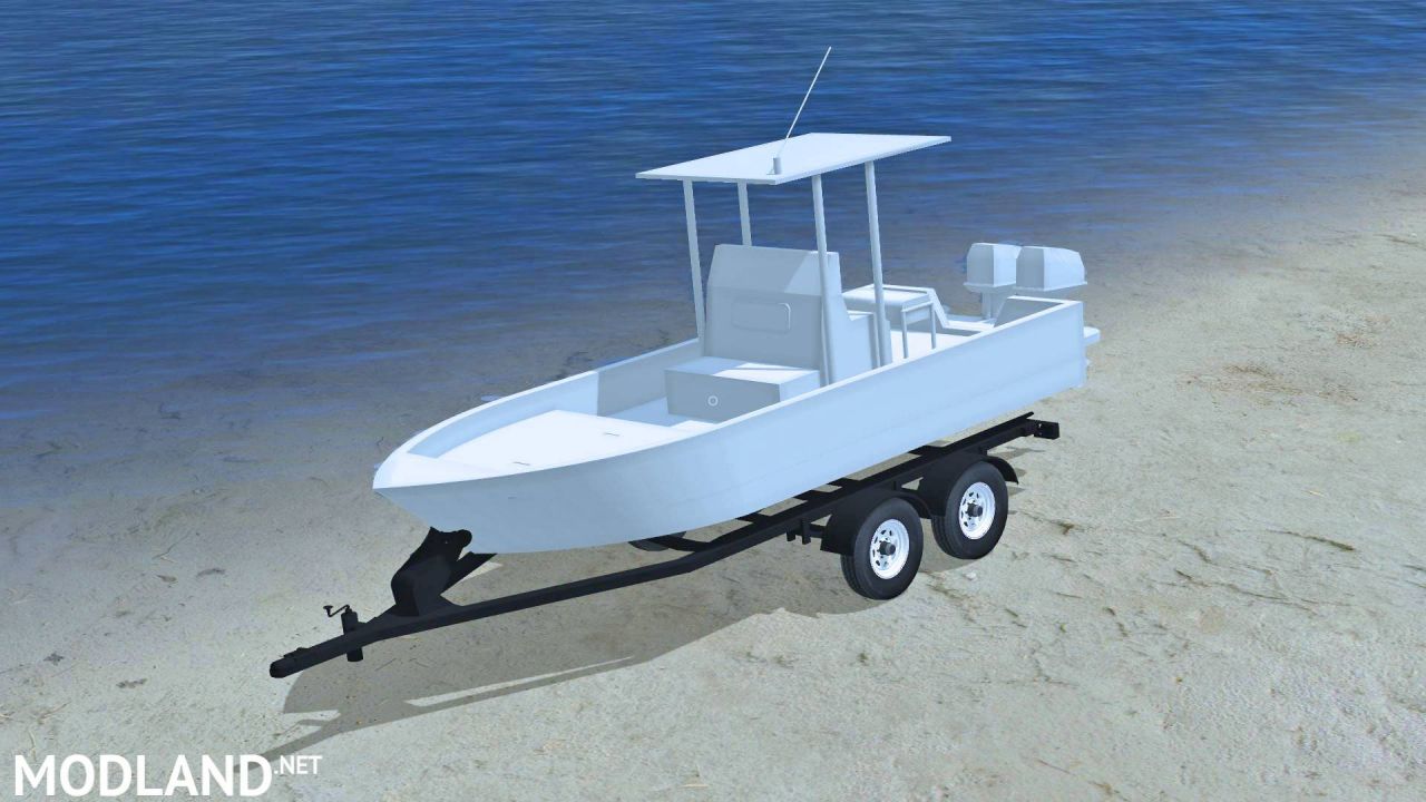 20FT Bay Boat & Boat Trailer