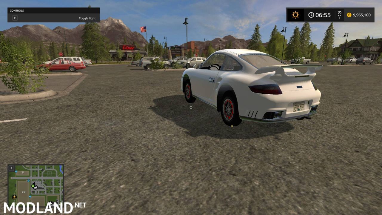 Porshe 911 GT2 White