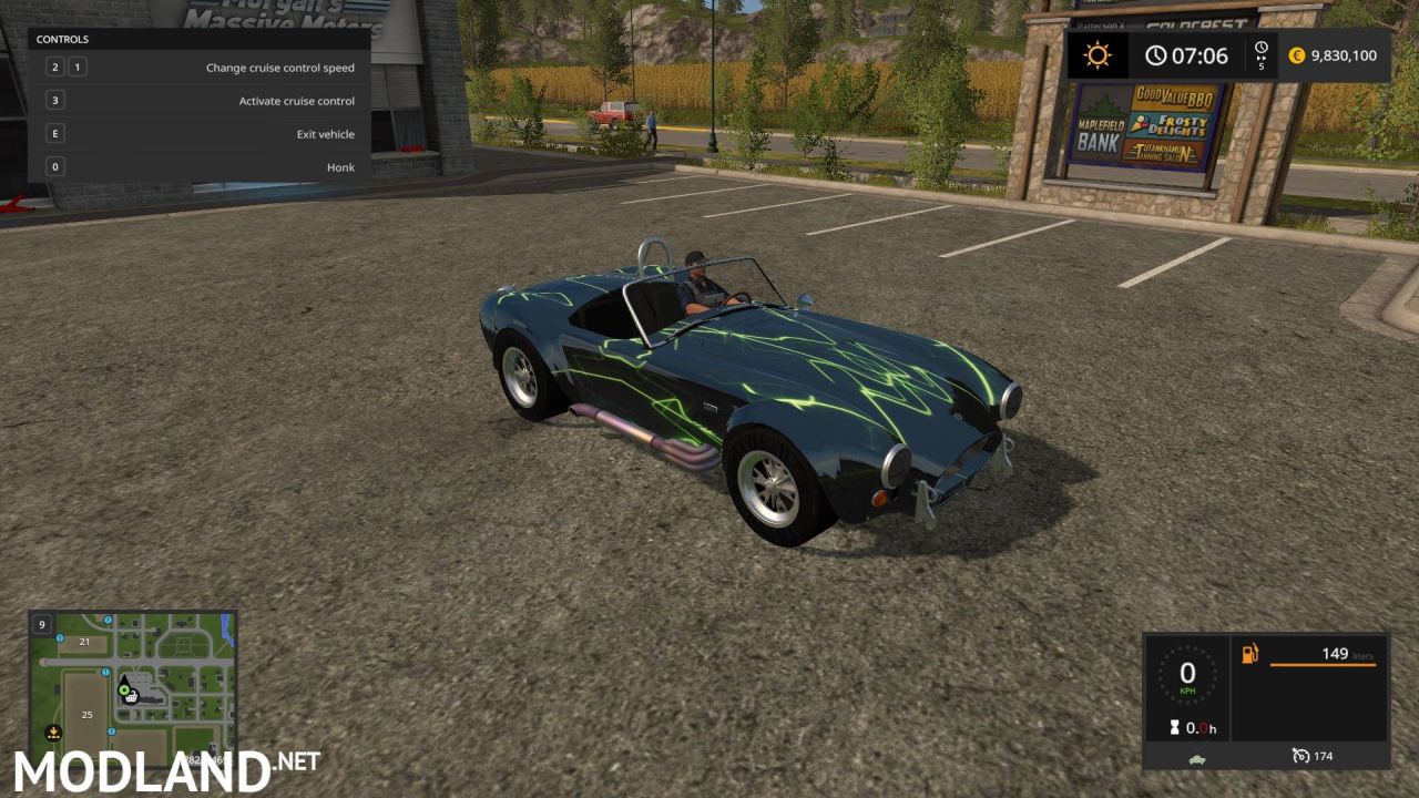 Shelby Cobra Green