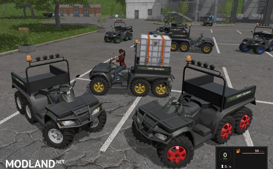 Quad POLARIS 6x6