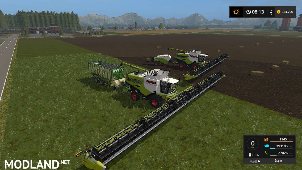 Claas Lexion Ultimate Map Pack