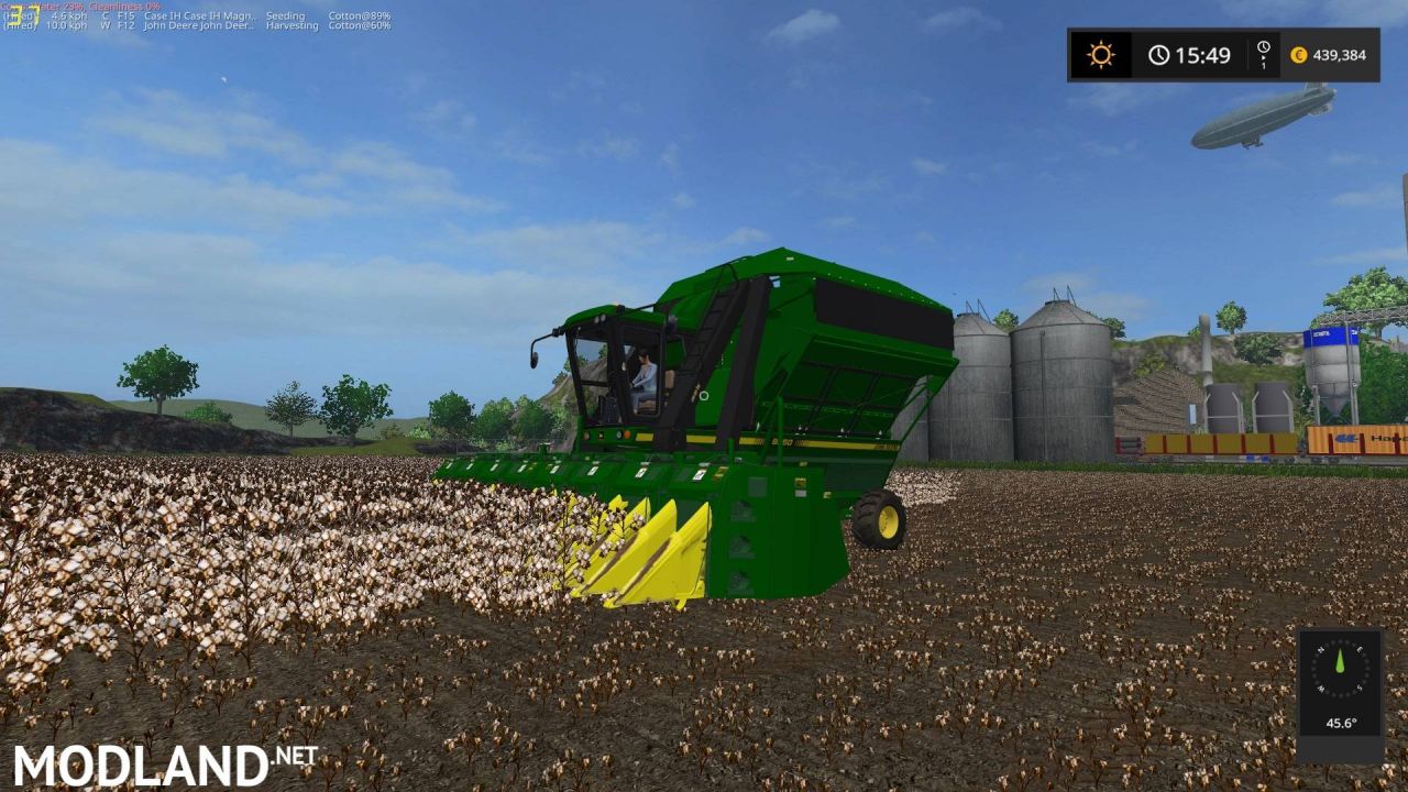 FS17 JohnDeere 9950 Cotton Harvester