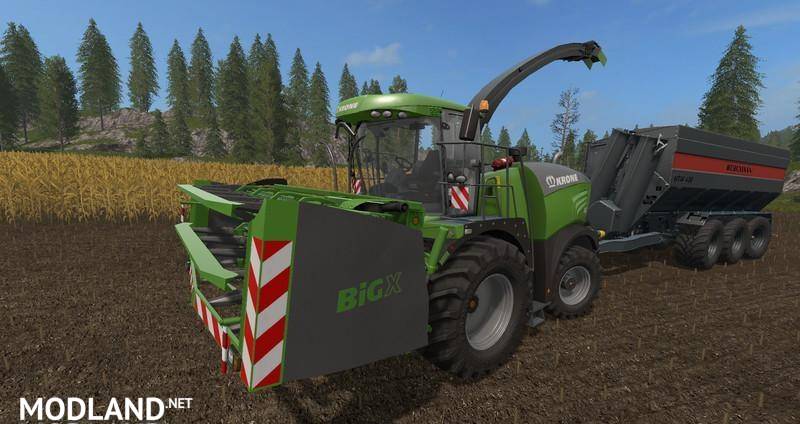 fs17 Krone Big X Cutters as special edition