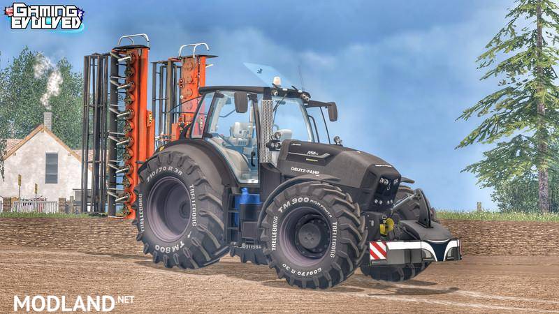 DF 158 7250 TTV WARRIOR Traktoren Prospekt 2017 DEUTZ-FAHR 9340 TTV WARRIOR 