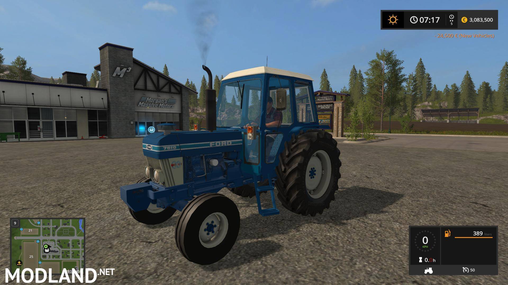Mod Trator Ford 7610 - Brasilian Farming Simulator - JV Plays
