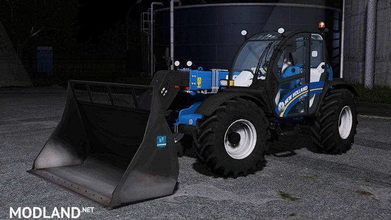 NEW HOLLAND LM 742 WITH REAR HYDRAULICS