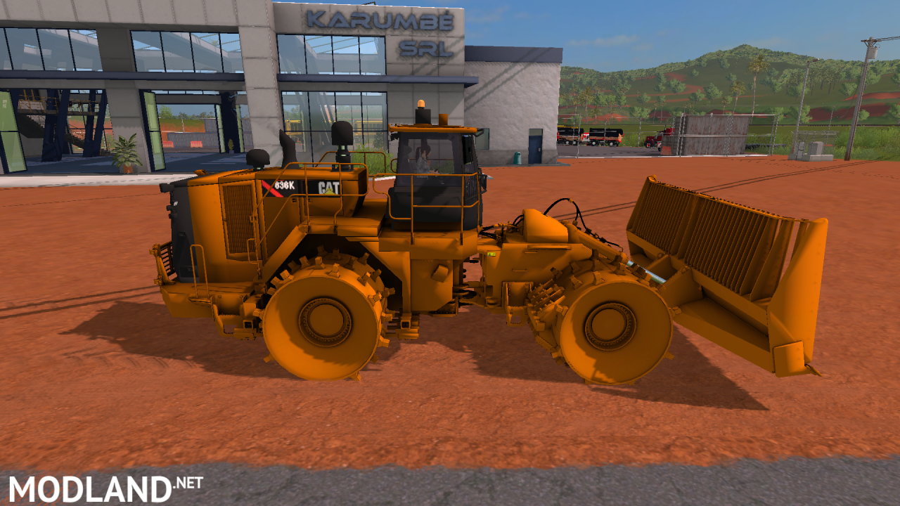FS17 Caterpillar 836k Landfill Compactor