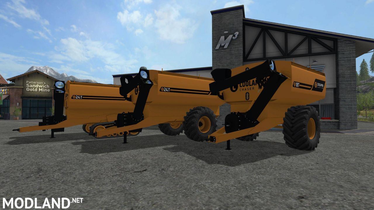 Coolamon Chaser Bins 18T und 24T