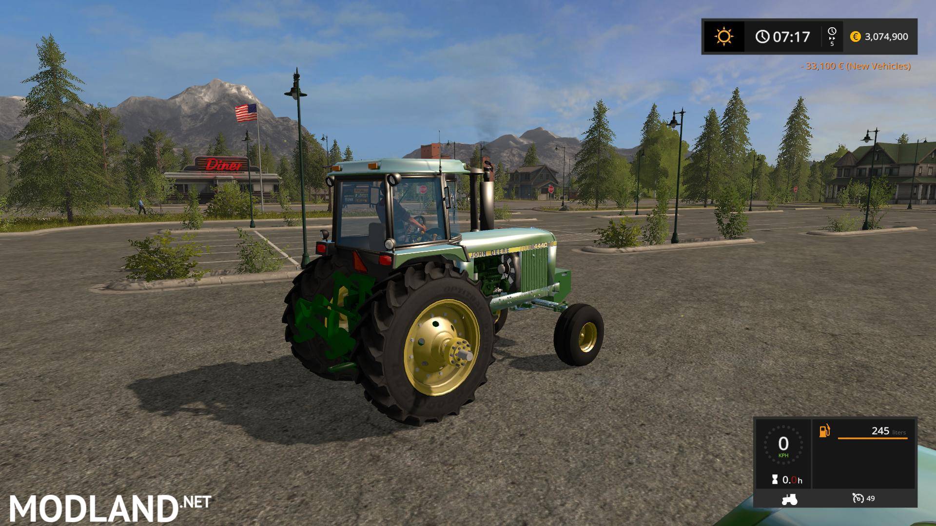 John Deere 4440 by Knagsted v 1.0 - FS 17