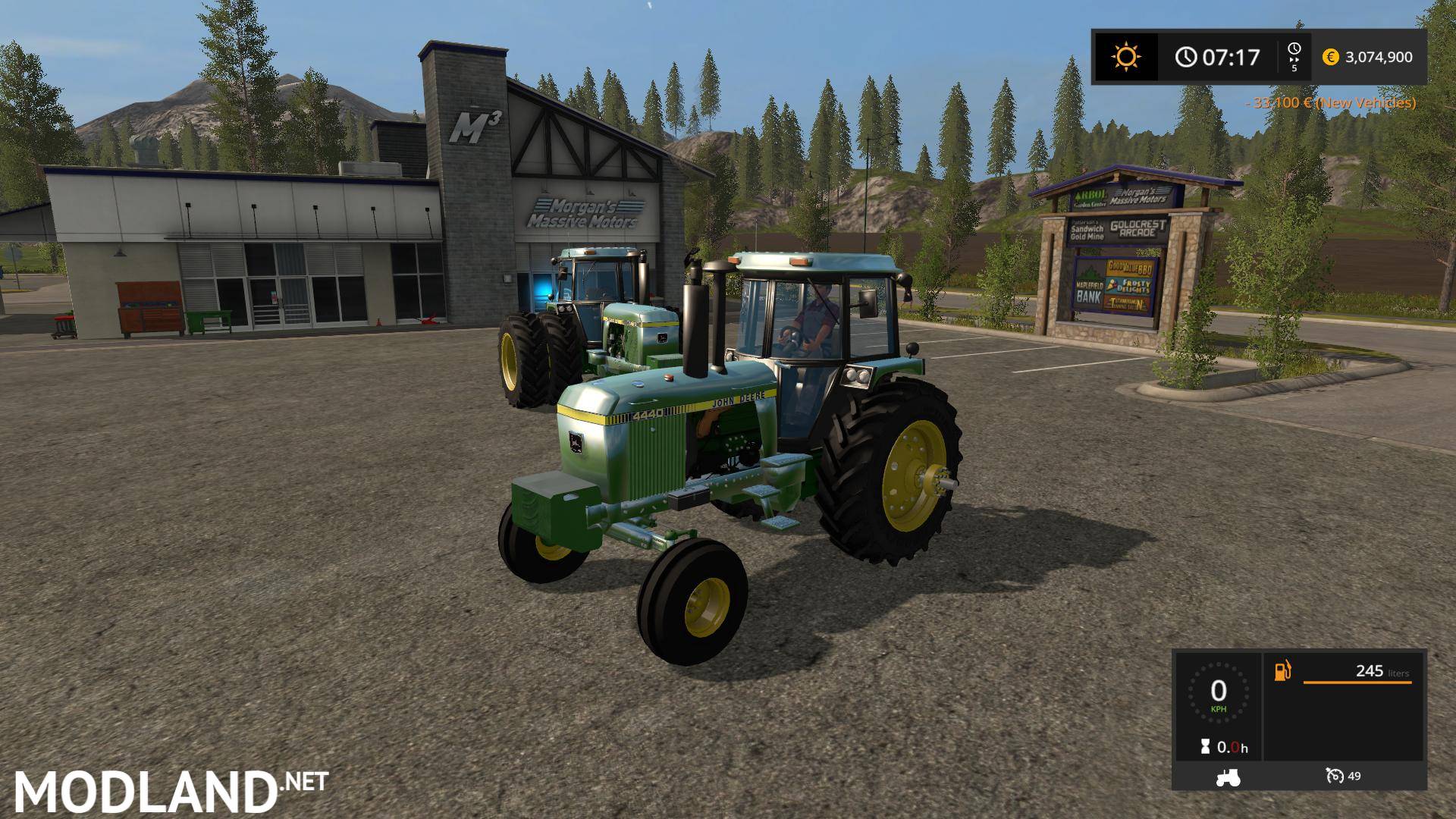 John Deere 4440 By Knagsted V 1 0 Fs 17