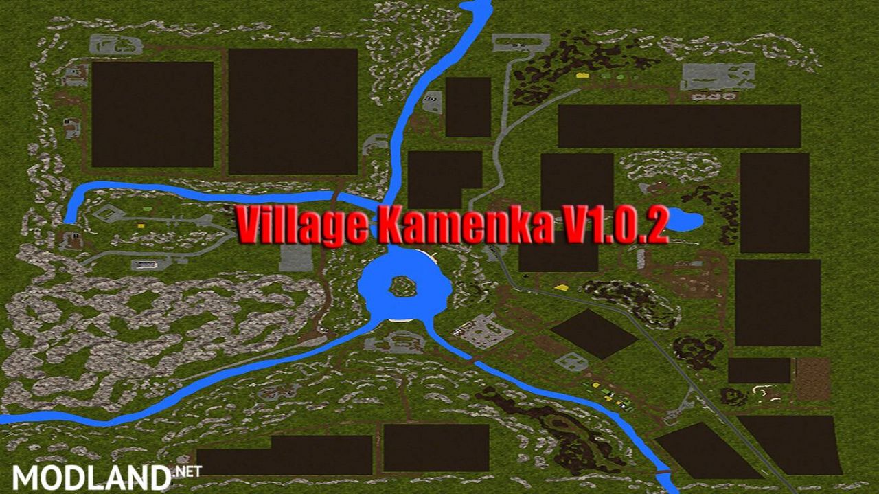 Village Kamenka Map