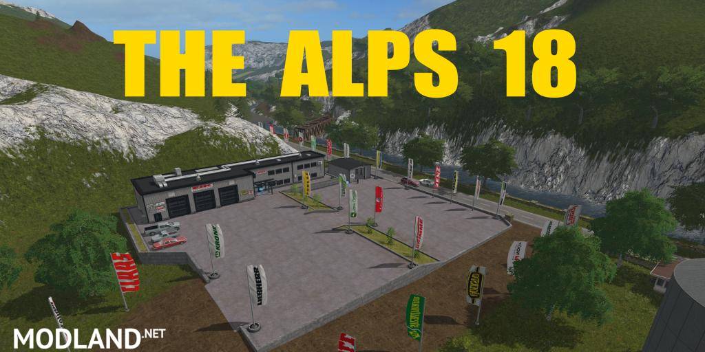 THE ALPS 18 Map