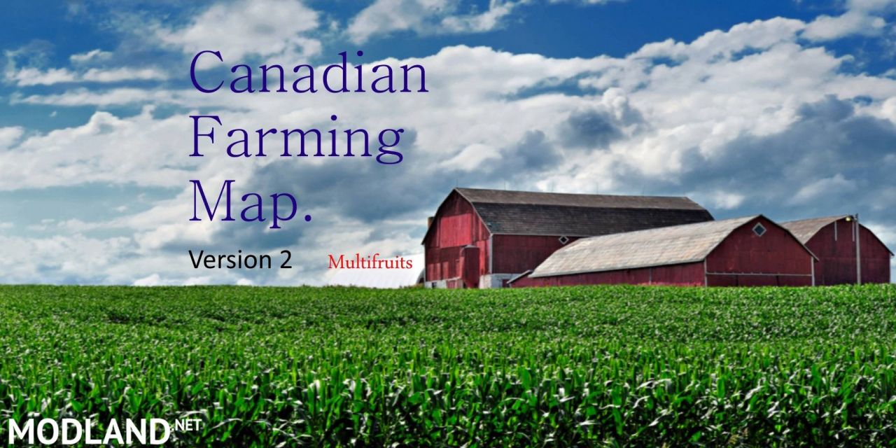 Canadian Farming Map