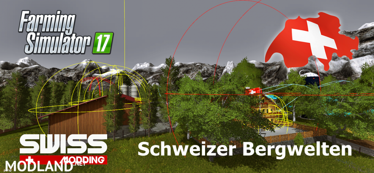 Schweizer Bergwelten Map