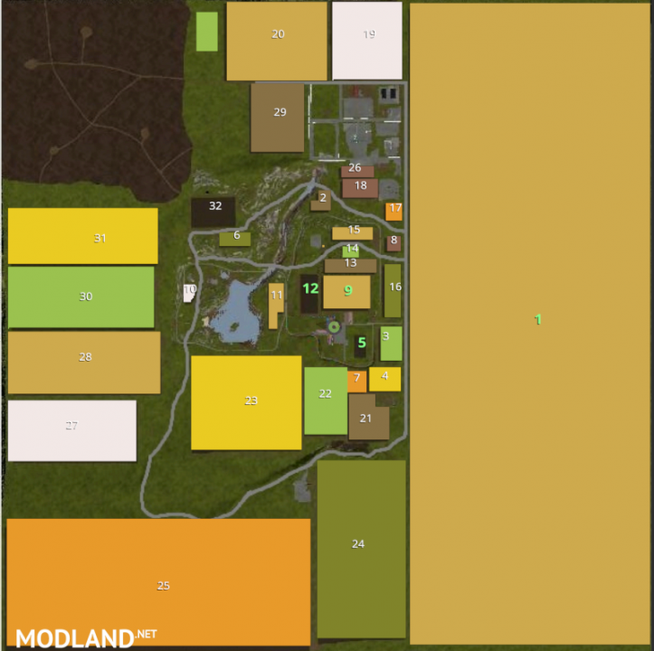 Greatfields 600Ha FIELD AND HUGE FOREST! Perfect for Big Bud DLC