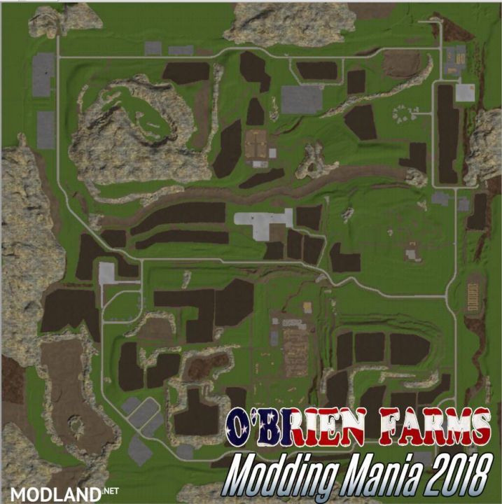 OBRIEN FARMS Map