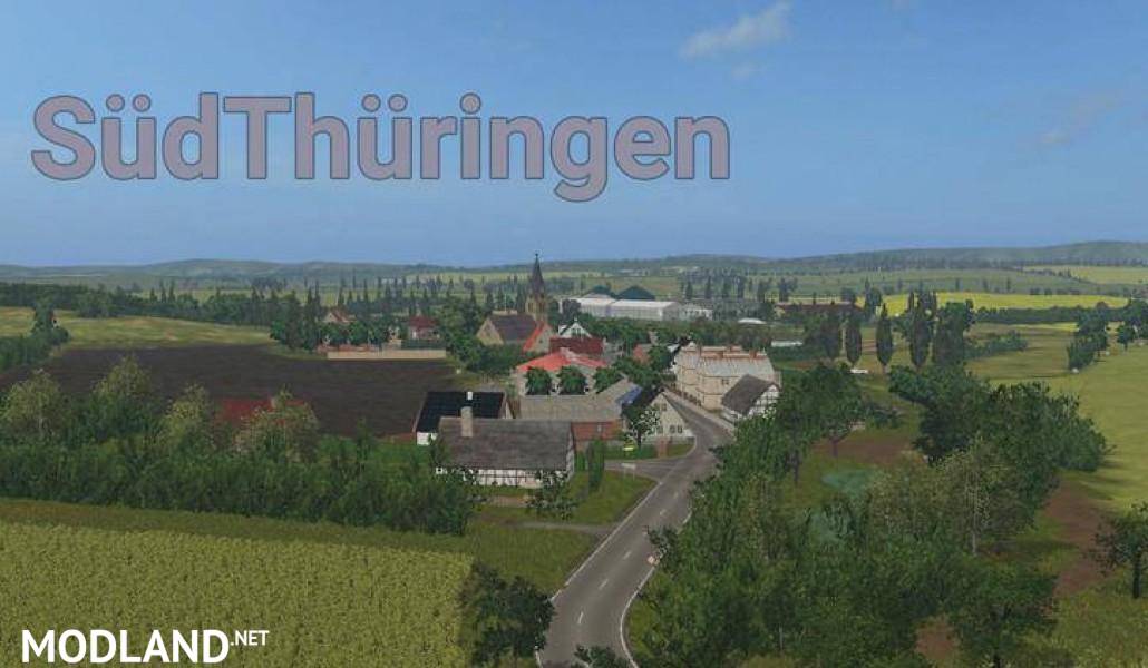 SUDTHURINGEN MAP