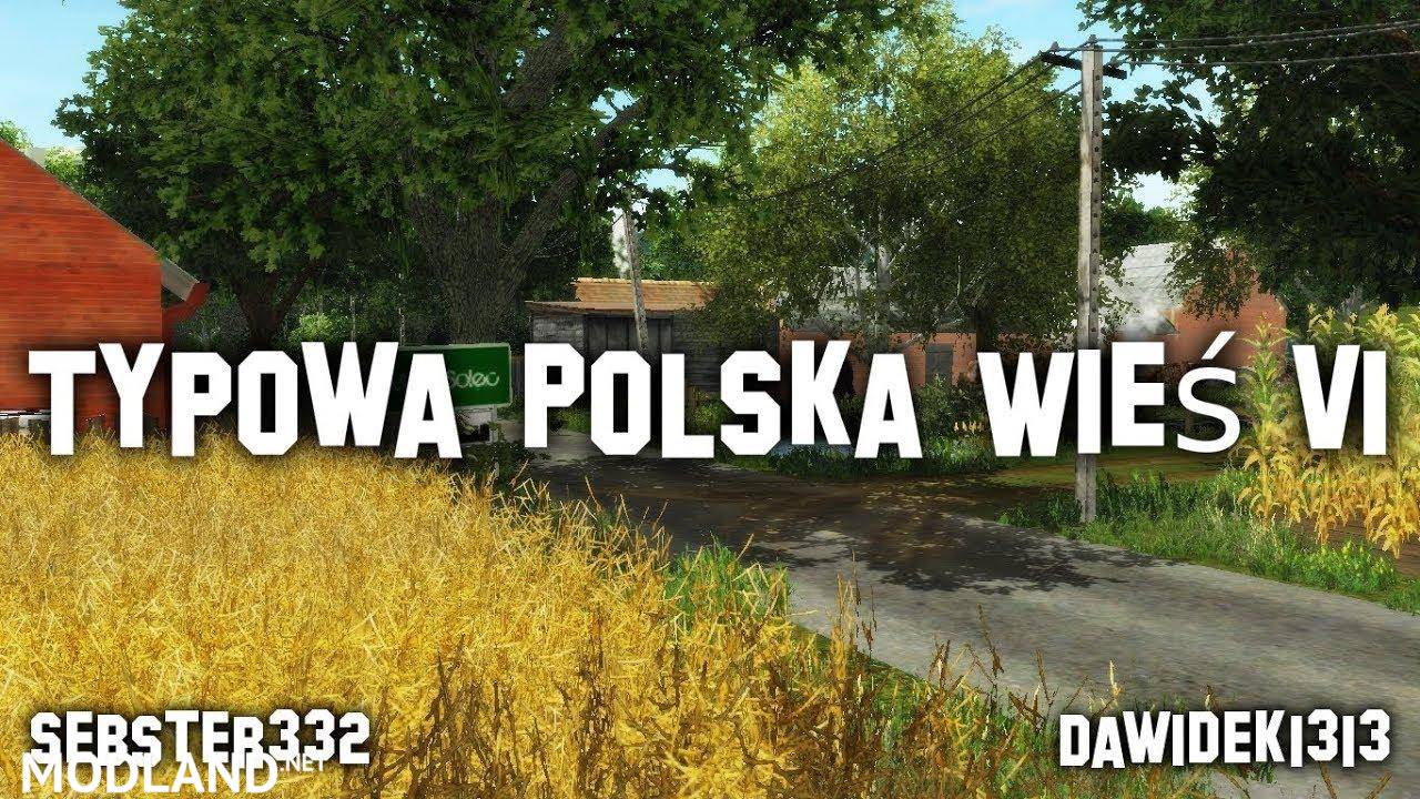 TYPOWA POLSKA WIES Map