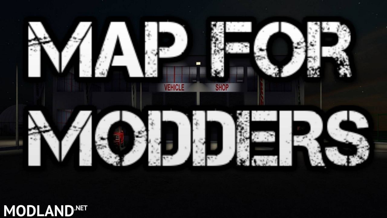 FS17 Map for Modders