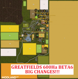 Greatfields 600Ha BETA6 BIG CHANGES