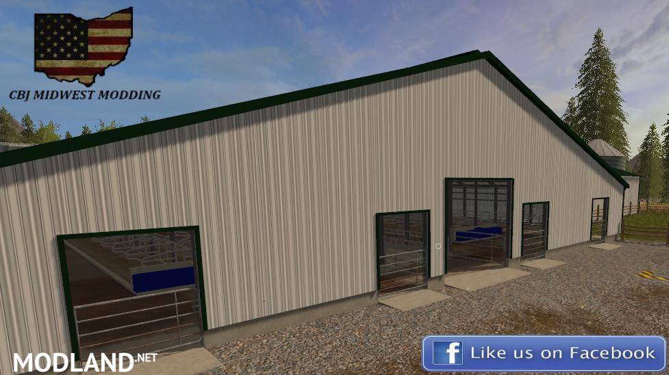 120x110 Free Stall Barn