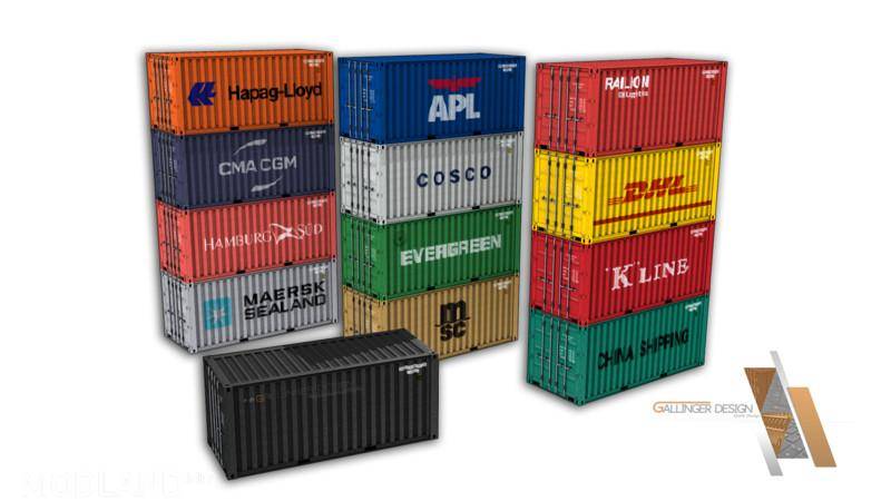 20 ft ISO container