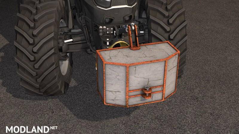 800 kg weight