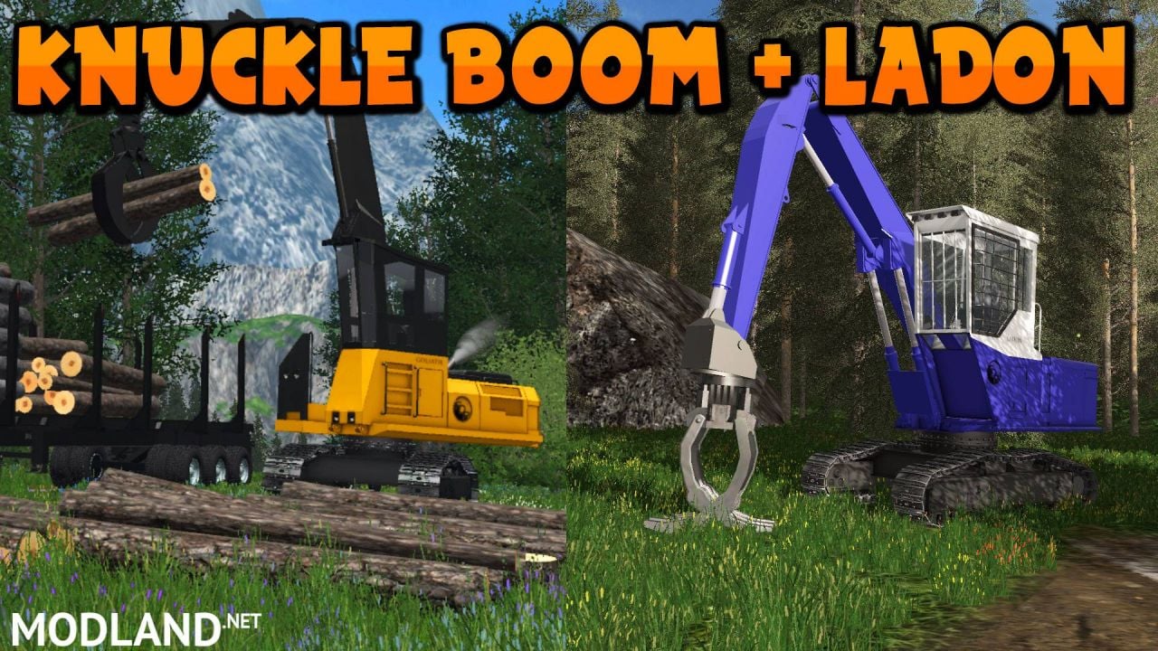 FDR Logging - Knuckle Boom + Fixed Head Loader