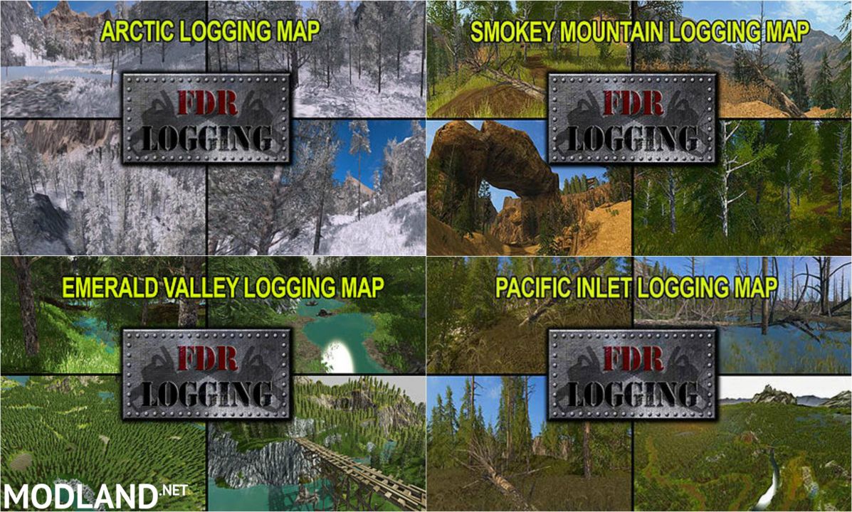 All V5 maps by FDR Logging