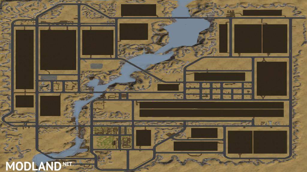 American Outback Map