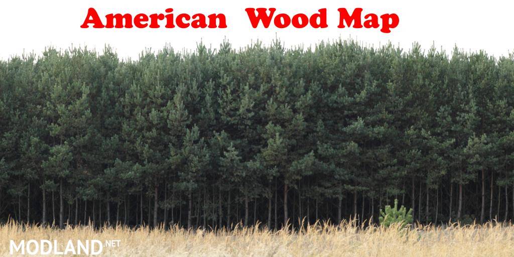 American Wood Map