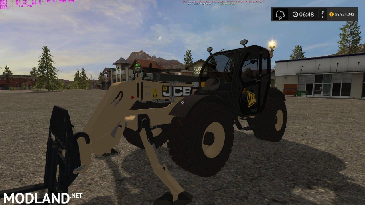 Army JCB 536 70