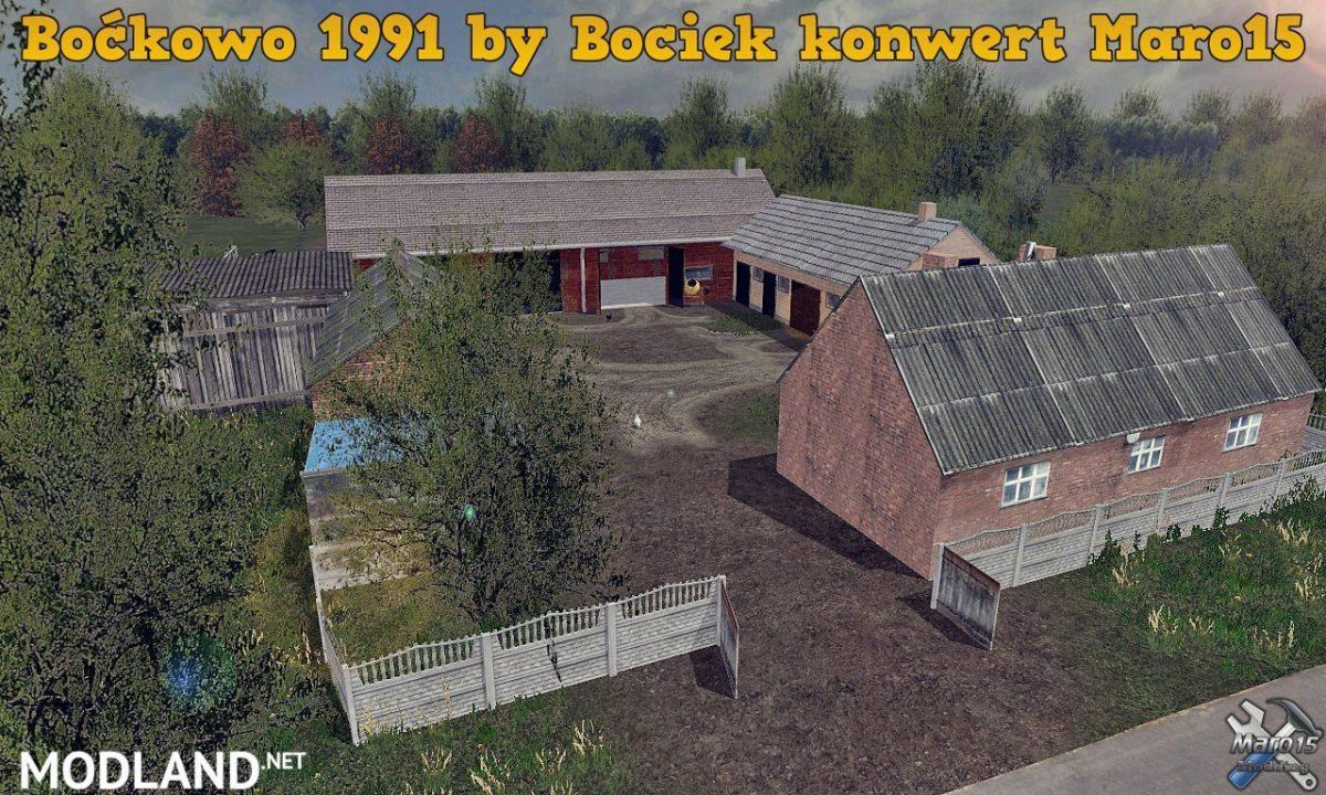 Bockowo 1991 Map by Bociek
