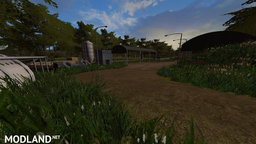 Buscot Park Farm Map Extended
