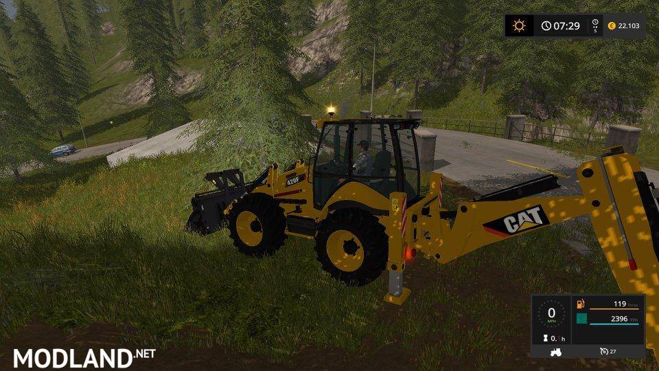 CAT 420F FS MODDING