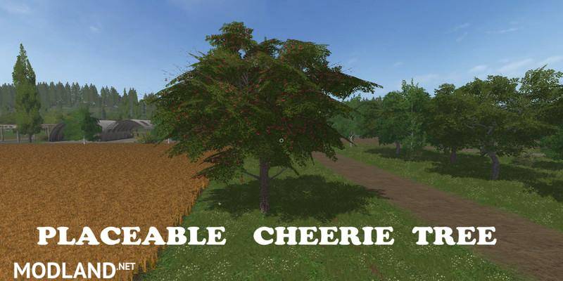 Cheeries Placeable Tree