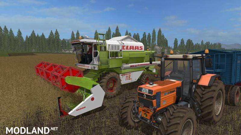 Claas C540 folding cutter v1.2 + Claas Lexion 700