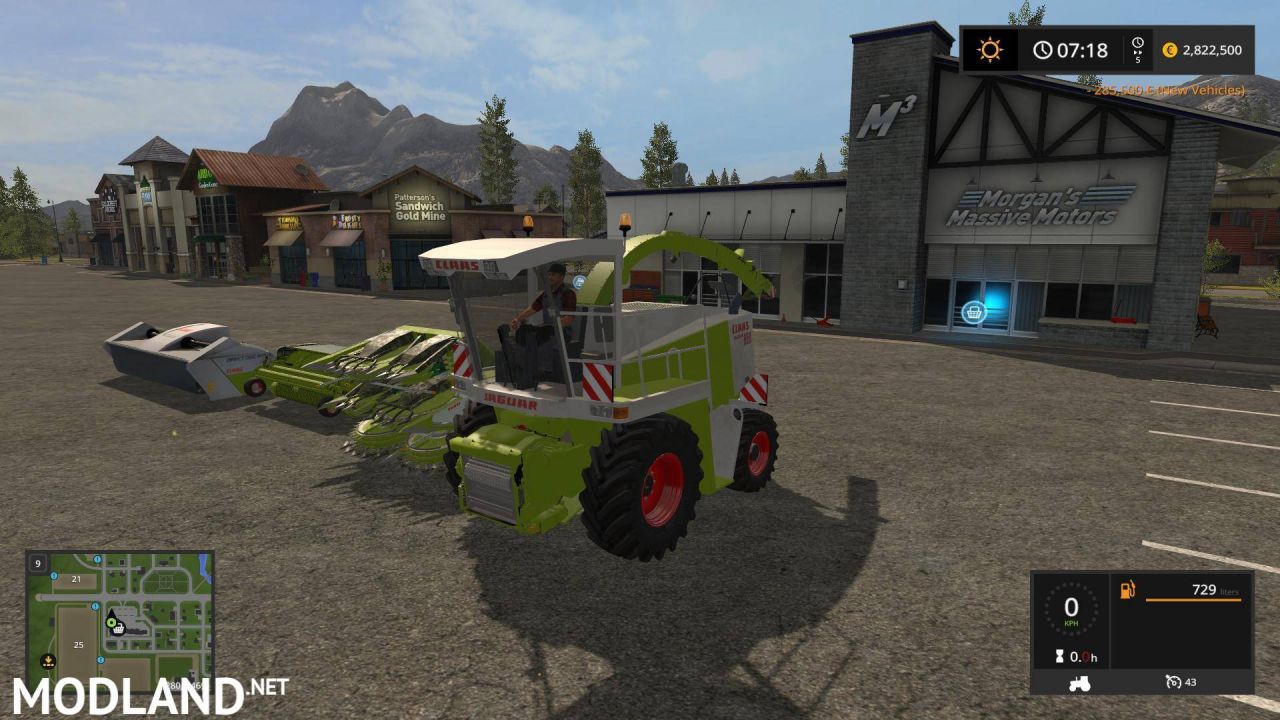 Claas Jaguar 880 Full Pack