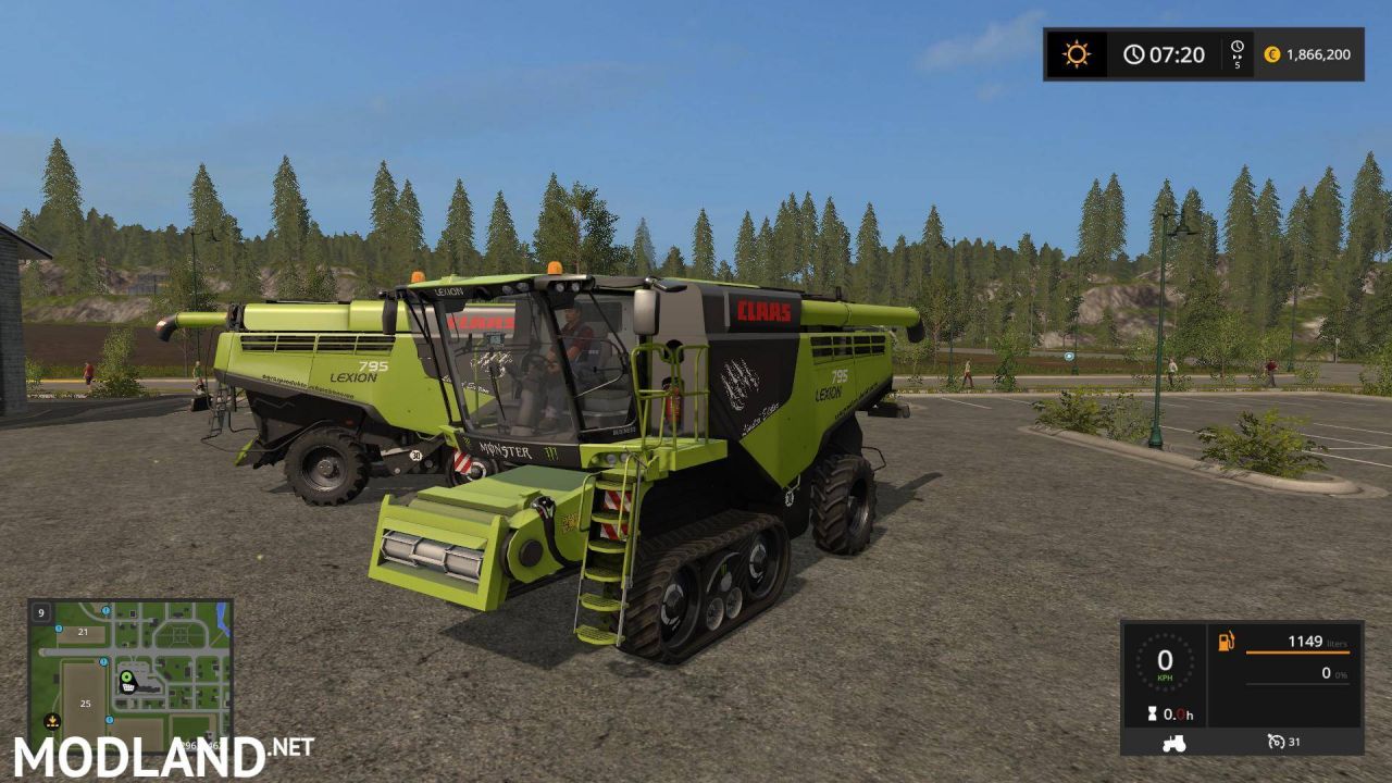 Claas Lexion 795 Monster